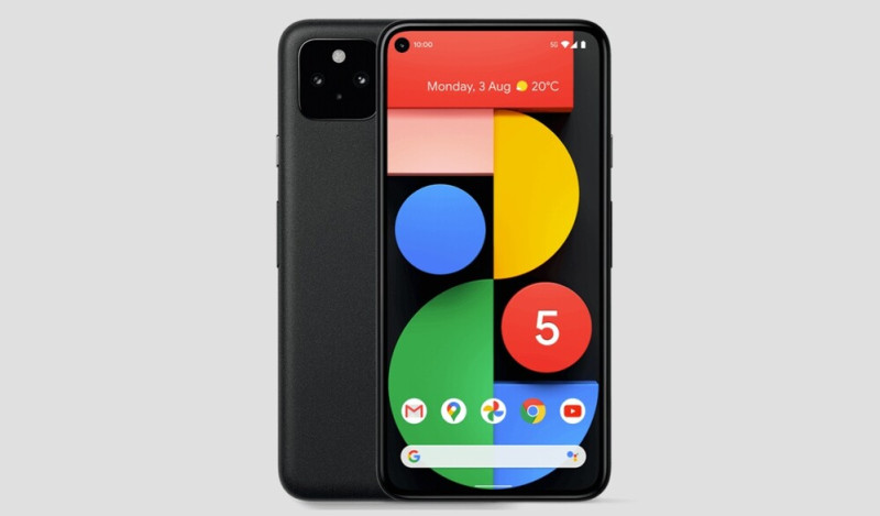 A Google Pixel 5