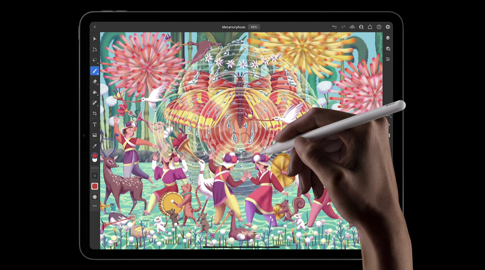 Az új iPad Pro is támogatja az Apple Pencilt