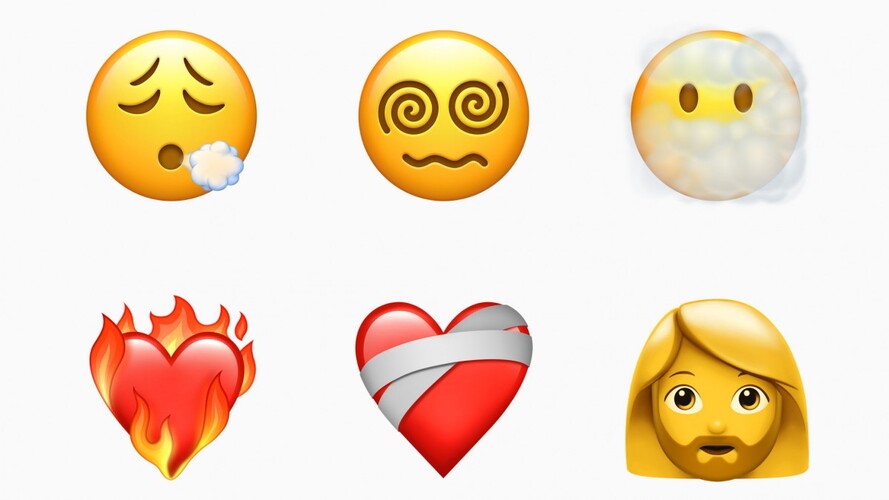 Jött mindenféle új emoji is