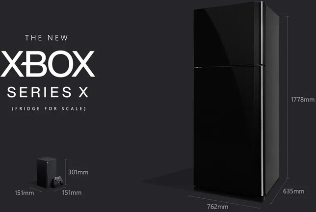A Microsoft bizonyítéka arra, hogy az Xbox Series X jóval kisebb egy hűtőszekrénynél