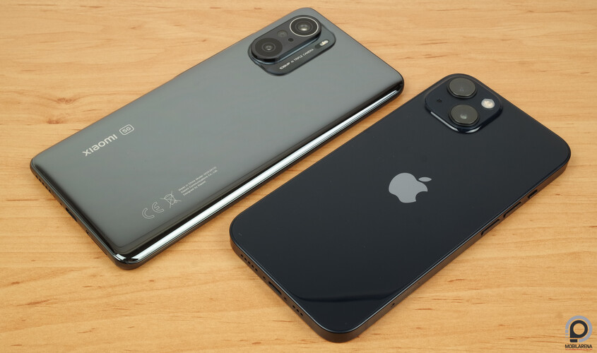iPhone 13 és Xiaomi Mi 11i