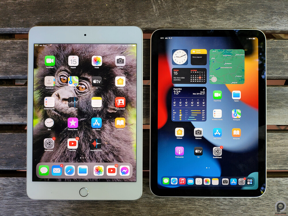 A régi és az új iPad mini