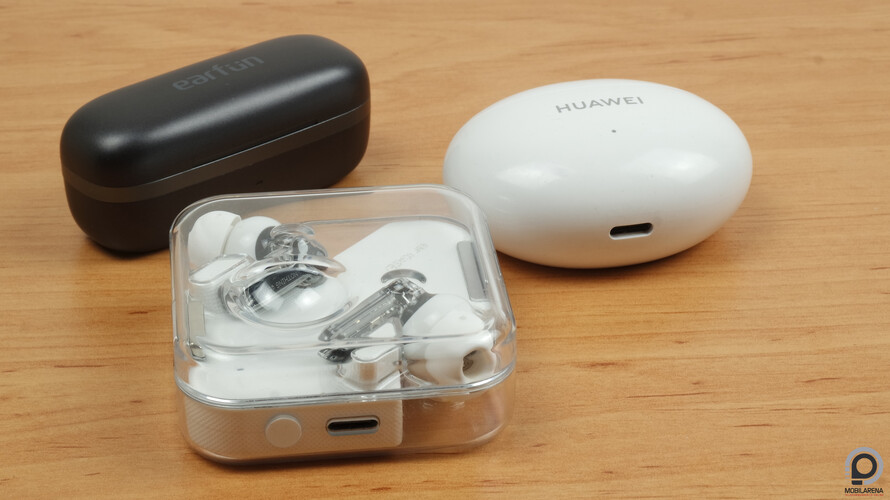 EarFun Free Pro 2, Nothing Ear (1) és Huwei FreeBuds 4i