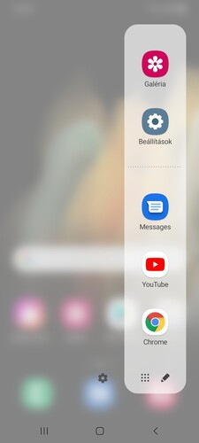 Bal oldalon Android 11 és One UI 3.1, jobb oldalon Android 12 és One UI 4.0