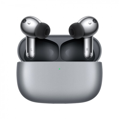 Így néznek ki feketében és fehérben a Honor Earbuds 3 Pro fülhallgatók.
