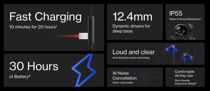 A fülhallgató specifikációi.