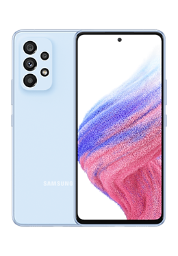 Galaxy A53 5G királykék színben