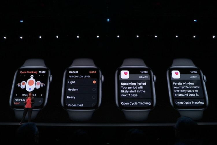 Két éve tudja követni az Apple Watch a havi ciklusokat.