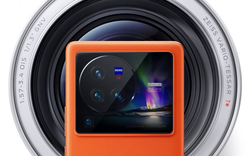 Kamerák a Vivo X80 Pro hátlapján.