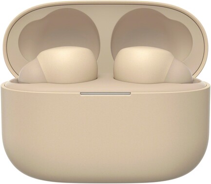 A krém színű változat és a hozzá tartozó hordozó tok.