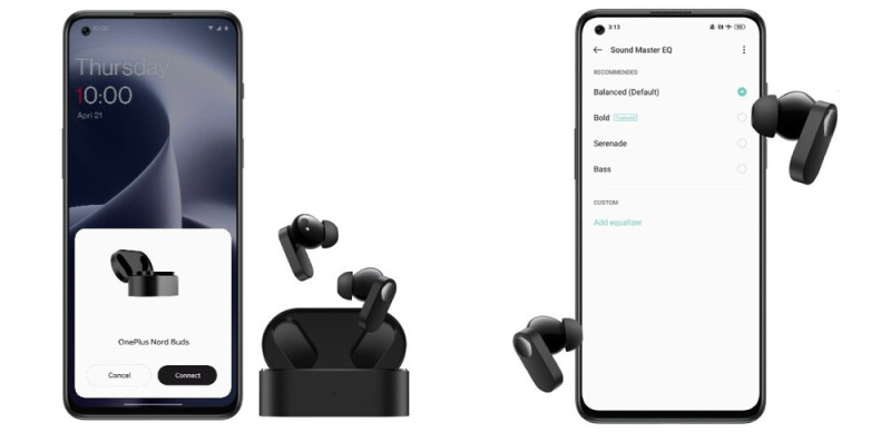 A gyors párosításhoz és az EQ kezeléséhez kell a HeyMelody alkalmazás.
