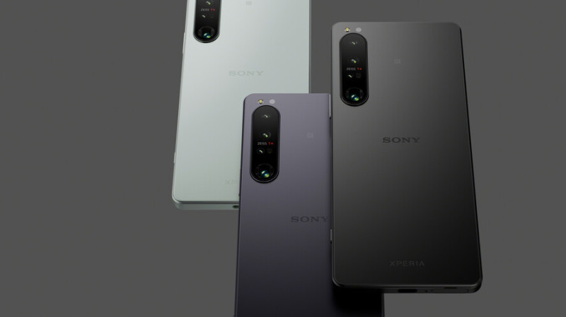Az Xperia 1 Mk. IV színei.