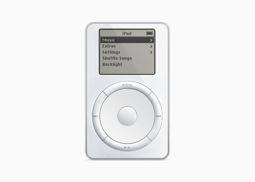 Az első iPod, és az utolsó.