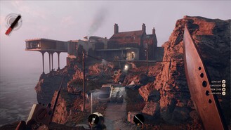 Deathloop FSR 1.0 Quality mód élesítéssel élsimítás nélkül 1080p,