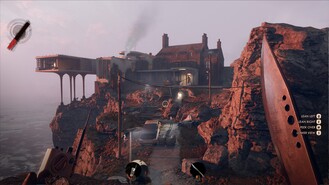 Deathloop FSR 1.0 Ultra Quality mód élsimítás és élesítés nélkül 1080p