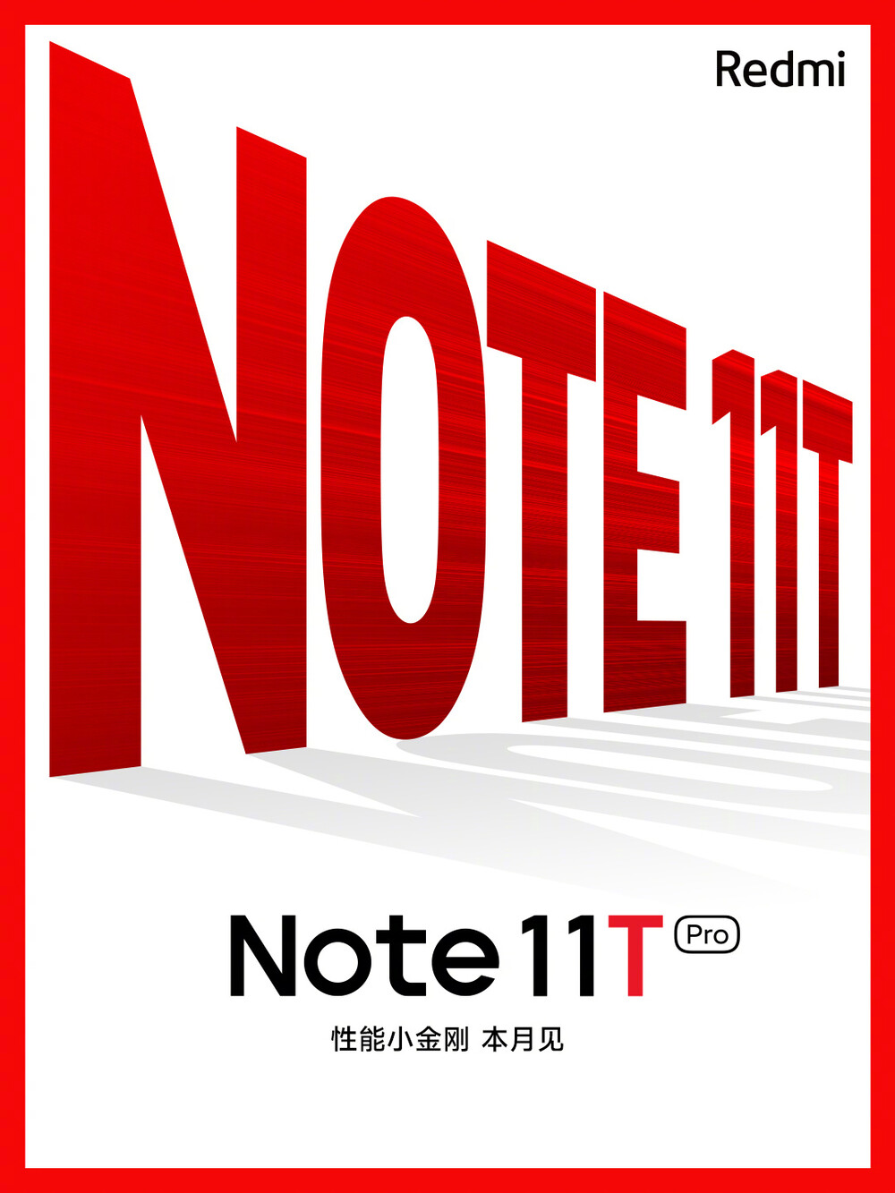 A Redmi Note 11T Pro hivatalos kedvcsinálój