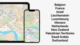 Frissítések az Apple Térképben.