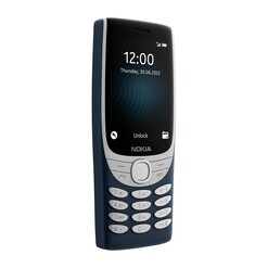 A Nokia 8210 4G kék színben.