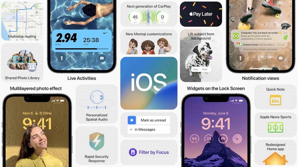 Az iOS 16 pár újdonsága.