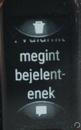 Így néz ki a Vivosmart 5 menürendszere és az értesítések megjelenítése, valamint a gyors reakciók.