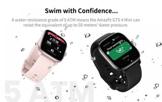 Az Amazfit GTS 4 Mini legfontosabb tulajdonságai.
