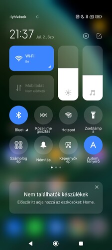 MIUI 13 zárképernyő, főképernyő és vezérlőközpont.