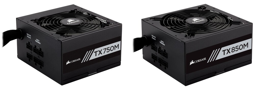 Corsair TX750M és TX850M