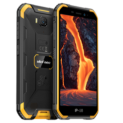 Az Armor X6 Pro fekete és fekete-narancssárga színekben.