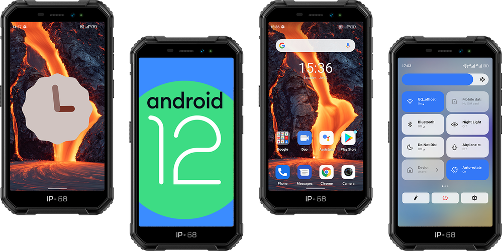 A telefonon Android 12 fut, hosszú távú szoftveres támogatásról azonban nincs információ.