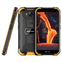 Az Armor X6 Pro fekete és fekete-narancssárga színekben.