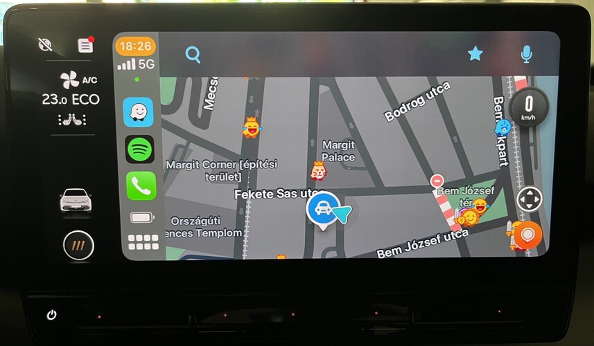 Az Apple CarPlay gyönyörűen működik