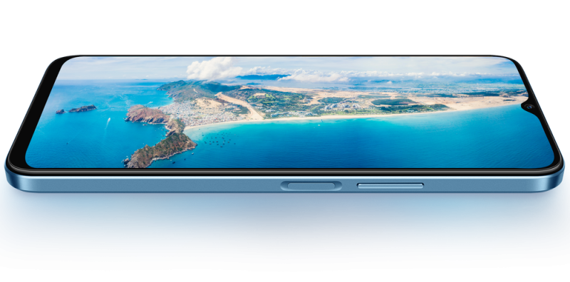 Az ujjlenyomat-leolvasót a bekapcsoló gombban kell keresni.