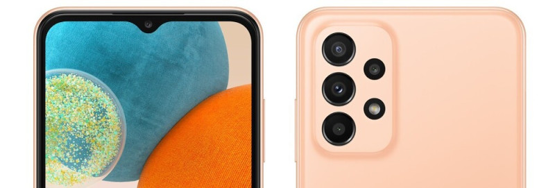 A Samsung Galaxy A23 5G kamerái.