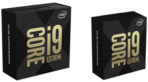 Core i9-10980XE régi és új doboz