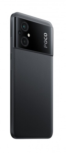 A Poco M5 fekete színben.