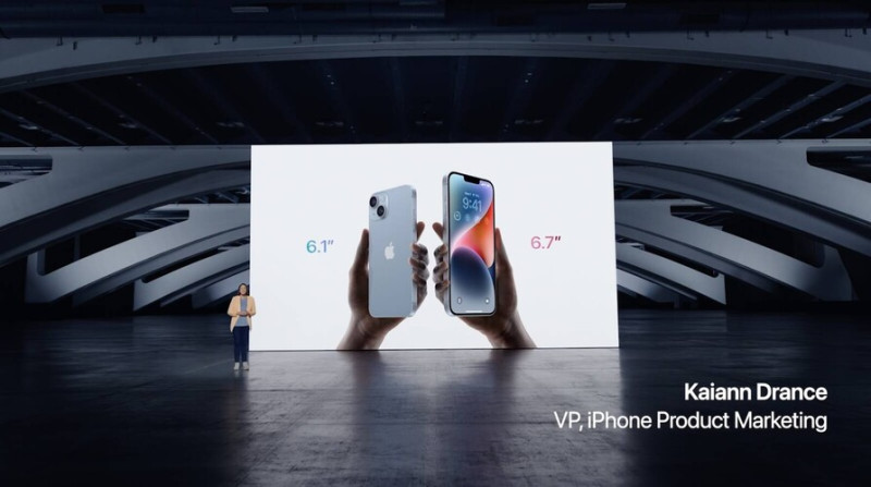 Visszatér a Plus modell az iPhone 14 mellé.