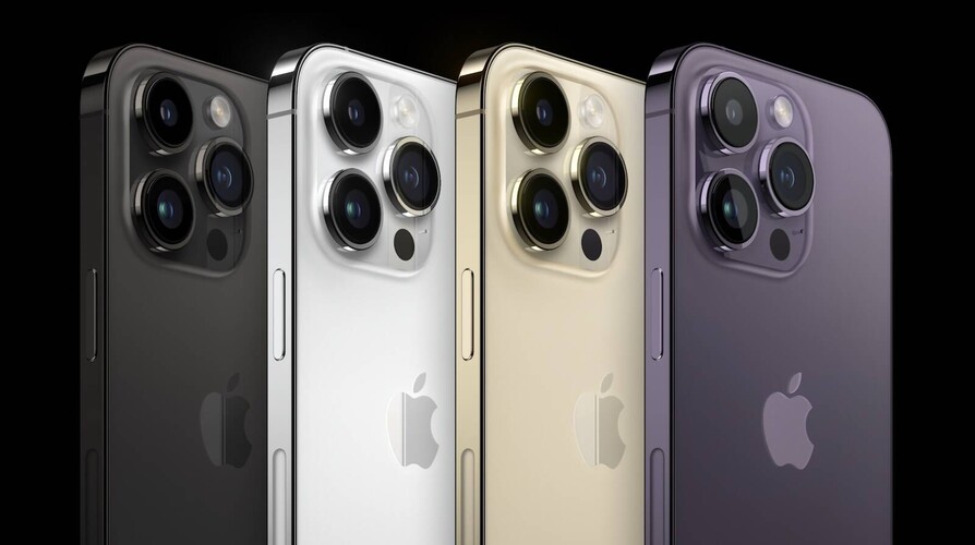 Új a főkamera az iPhone 14 Pro és 14 Pro Max modellekben.