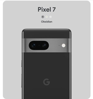 Citromfű, obszidián és hó a Pixel 7 színei.