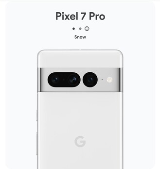 Hazelnut, obsidian and snow among the Pixel 7 Pro colors.