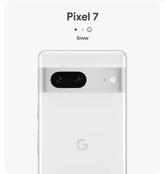 Citromfű, obszidián és hó a Pixel 7 színei.