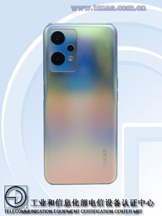 Az Oppo K10x a TENAA fotóin.