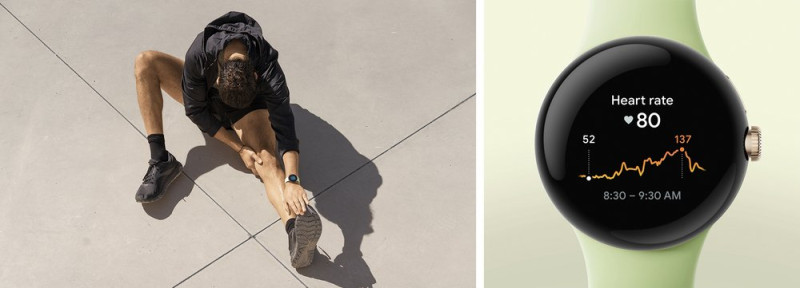 Az edzések rögzítéséhez a Pixel Watch most is a Fitbit alkalmazására támaszkodik.