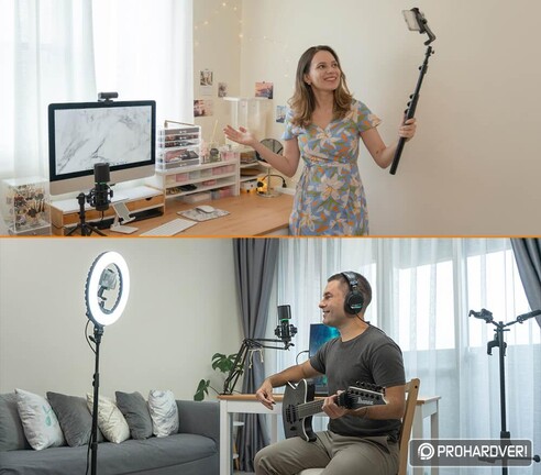 A Light 14 állványa szelfibotként is bevethető