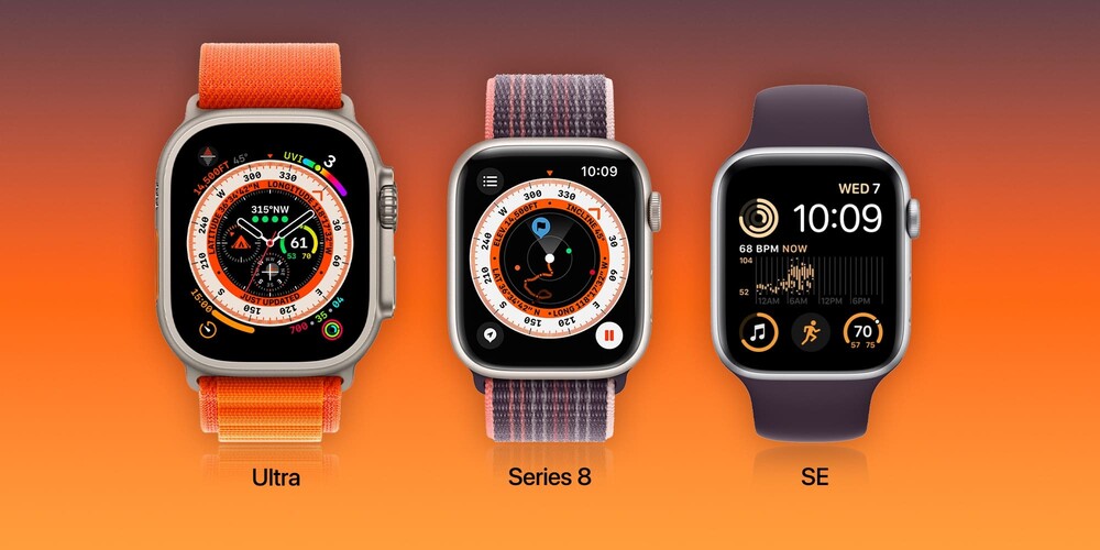 Így néz ki 2022-ben az Apple Watch termékkínálat.