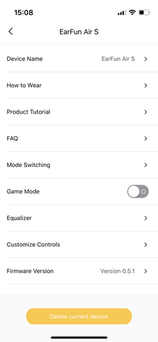 Az érintőfelület beállításainak személyre szabásához a jobb felső sarokban található ikonnal megnyíló menün át juthatunk el.