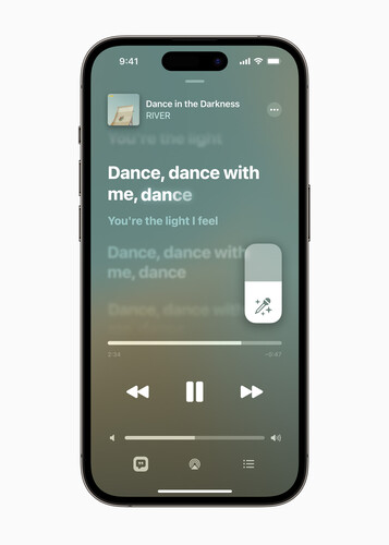 Így néz majd ki a Sing felülete iPhone-on.