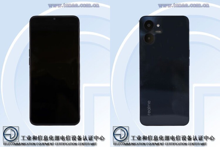 Realme 10S a TENAA fotóin.