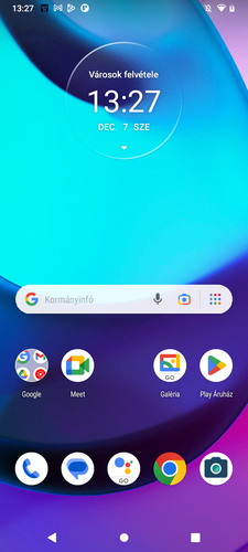 Moto E20, Android 11 Go