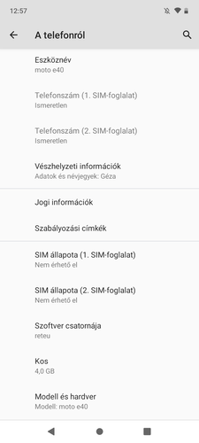 Moto E40