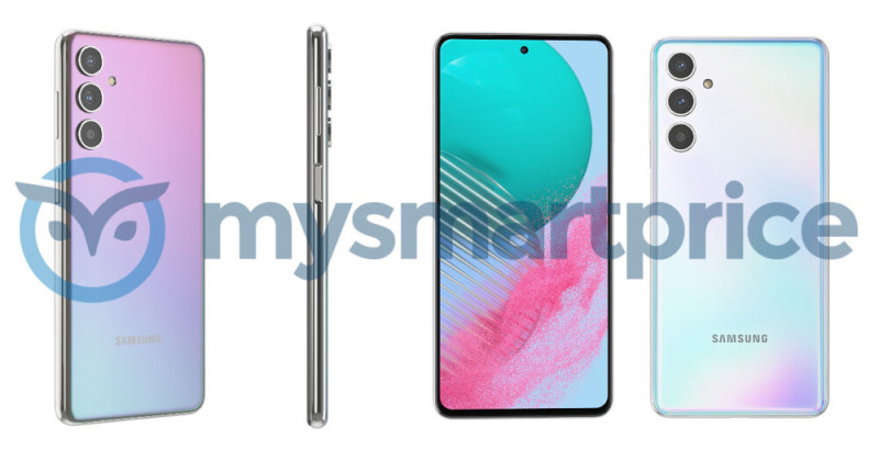 Az M54 5G ezüstös színben.